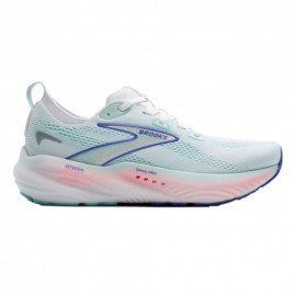 Brooks Glycerin 22 Bianco Limpet Shell Amparo Blue - Scarpe Running Donna