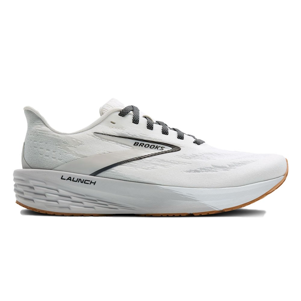 Image of Brooks Launch 11 Bianco Grigio - Scarpe Running Uomo EUR 45 / US 11068