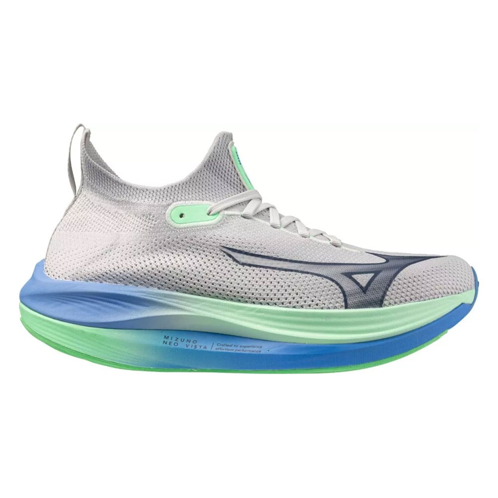 Image of Mizuno Neo Vista Grigio Verde Blu - Scarpe Running Uomo EUR 44 / UK 9,5068