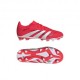 ADIDAS Predator Club Fg Mg Rosso Bianco - Scarpe Da Calcio Bambino