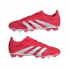 ADIDAS Predator Club Fg Mg Rosso Bianco - Scarpe Da Calcio Bambino