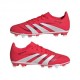 ADIDAS Predator Club Fg Mg Rosso Bianco - Scarpe Da Calcio Bambino