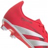 ADIDAS Predator Club Fg Mg Rosso Bianco - Scarpe Da Calcio Bambino