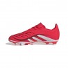 ADIDAS Predator Club Fg Mg Rosso Bianco - Scarpe Da Calcio Bambino