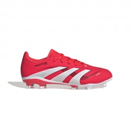 ADIDAS Predator League Fg Mg Rosso Bianco - Scarpe Da Calcio Bambino