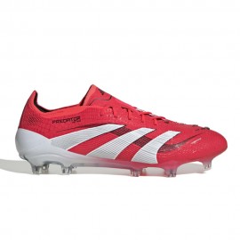 ADIDAS Predator Elite Fg Rosso Bianco - Scarpe Da Calcio Uomo