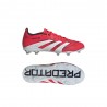 ADIDAS Predator Pro Fg Rosso Bianco - Scarpe Da Calcio Bambino