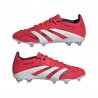 ADIDAS Predator Pro Fg Rosso Bianco - Scarpe Da Calcio Bambino