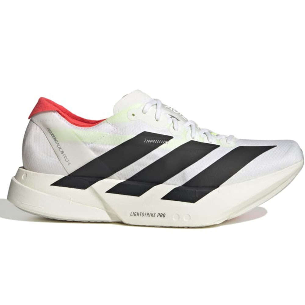 Image of ADIDAS Adizero Adios Pro 4 Bianco Core Nero Argento - Scarpe Running Uomo EUR 42 / UK 8068