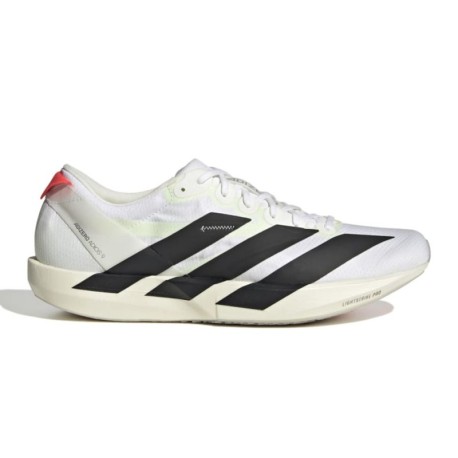 ADIDAS Adizero Adios 9 Bianco Core Nero Argento - Scarpe Running Uomo