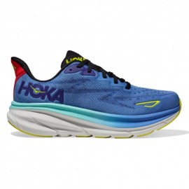 Hoka Clifton 9 Virtual Blue Cerise - Scarpe Running Uomo