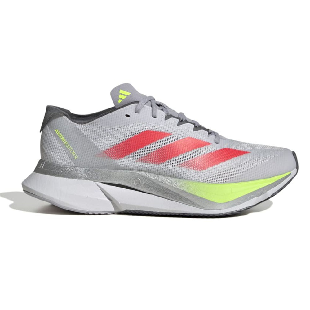 Image of ADIDAS Adizero Boston 12 Ekiden Grigio Rosso - Scarpe Running Donna EUR 41 1/3 / UK 7,5068