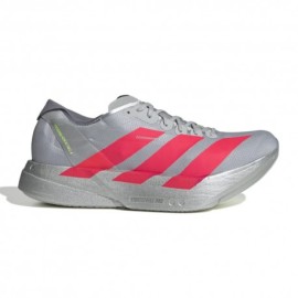 ADIDAS Adizero Adios Pro 4 Ekiden Argento Rosso Grigio - Scarpe Running Uomo