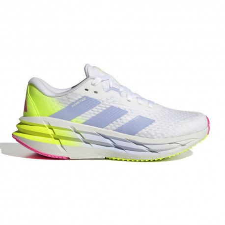 ADIDAS Adistar 3 Bianco Viola Giallo - Scarpe Running Donna