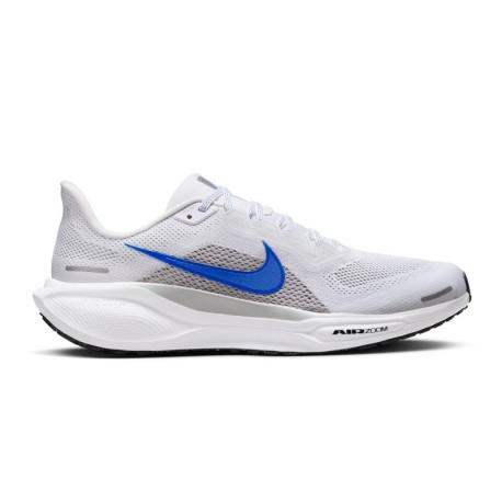 Nike Pegasus 41 Bianco Racer Blue-Wolf - Scarpe Running Uomo