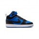 Nike Court Borough Mid 2 Gs Blu Nero - Sneakers Bambino