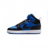 Nike Court Borough Mid 2 Gs Blu Nero - Sneakers Bambino