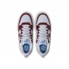 Nike Court Borough Low Recraft Gs Bianco Bordeaux - Sneakers Bambino