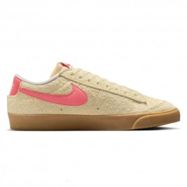 Nike Blazer Low 77 Vintage Panna Fucsia - Sneakers Donna