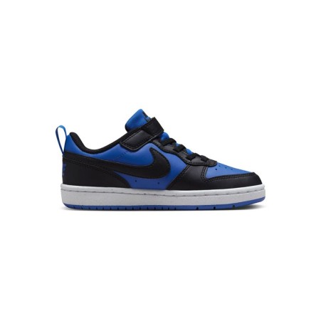 Nike Court Borough Low Recraft Ps Azzurro Nero - Sneakers Bambino