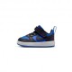 Nike Court Borough Low Recraft Td Azzurro Nero - Sneakers Bambino