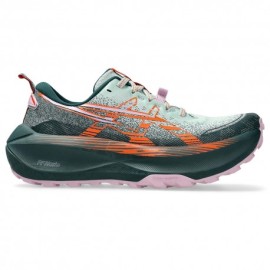 Asics Max 4 Cold Moss Nova Arancio - Scarpe Trail Running Donna