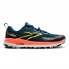 Brooks Cascadia 18 Legion Blue Nero Flame - Scarpe Trail Running Uomo