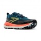 Brooks Cascadia 18 Legion Blue Nero Flame - Scarpe Trail Running Uomo