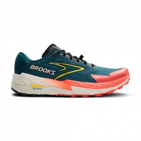 Brooks 4 Legion Blue Celestial Flame - Scarpe Trail Running Uomo