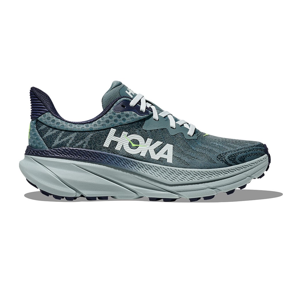 Image of Hoka Challenger 7 Grigio Azzurro - Scarpe Trail Running Uomo EUR 46 2/3 / US 12068