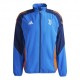 ADIDAS Giacca Juve Pre Wovent Blu Arancio Uomo