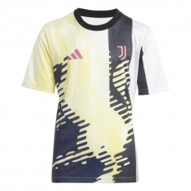 ADIDAS Maglia Maniche Corte Juve Pre Bianco Lemon Bambino