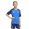 ADIDAS Maglia Maniche Corte Juve Training Blu Arancio Bambino