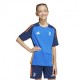 ADIDAS Maglia Maniche Corte Juve Training Blu Arancio Bambino