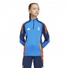 ADIDAS Felpa Calcio Juve Tr Blu Arancio Bambino