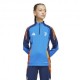 ADIDAS Felpa Calcio Juve Tr Blu Arancio Bambino