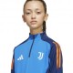 ADIDAS Felpa Calcio Juve Tr Blu Arancio Bambino