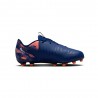 Nike Phantom Gx Ii Academy Fg Mg Eh Viola Argento - Scarpe Da Calcio Bambino