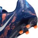 Nike Phantom Gx Ii Academy Fg Mg Eh Viola Argento - Scarpe Da Calcio Bambino