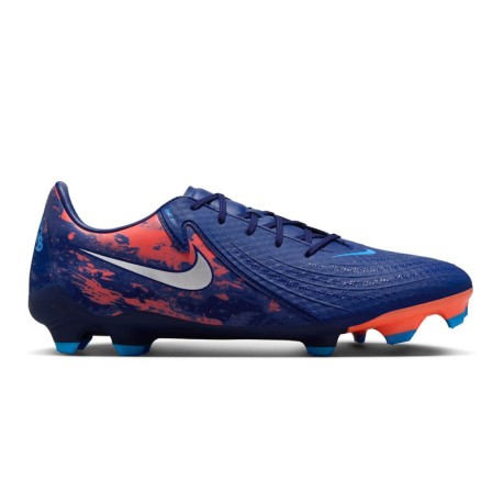 Nike Phantom Gx Ii Academy Fg Mg Eh Viola Argento - Scarpe Da Calcio Uomo