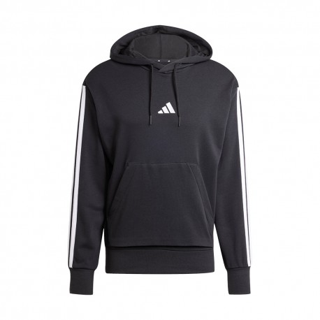 ADIDAS Felpa Palestra Con Cappuccio Nero Uomo