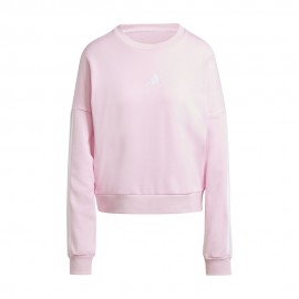 ADIDAS Felpa Palestra Girocollo Rosa Donna