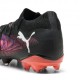 Puma Future 8 Match Fg Ag Viola Bianco Nero - Scarpe Da Calcio Uomo