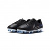 Nike Tiempo Legend 10 Club Fg Mg Nero Grigio - Scarpe Da Calcio Bambino