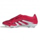 ADIDAS Predator Pro Fold-over Tongue Fg Rosso Bianco - Scarpe Da Calcio Uomo