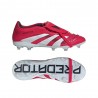 ADIDAS Predator Pro Fold-over Tongue Fg Rosso Bianco - Scarpe Da Calcio Uomo