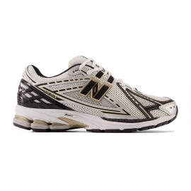 New Balance 1906 Mesh Synt Bianco Oro Nero - Sneakers Uomo