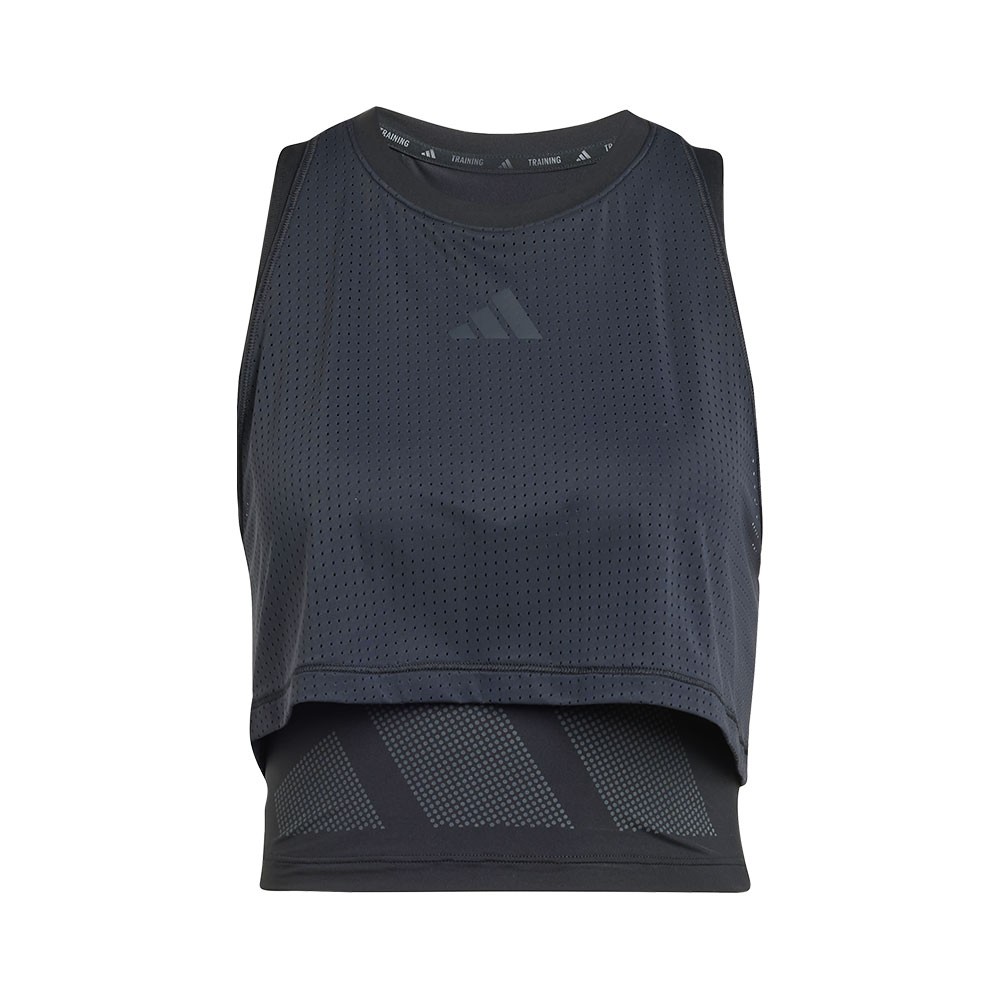 Image of ADIDAS Top palestra ADIDAS Cool Intensity 2-in-1 Nero Donna L068