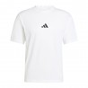 ADIDAS Maglietta Palestra Small Logo Bianco Uomo