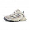 New Balance 9060 Mesh Lea Crema Blu - Sneakers Donna